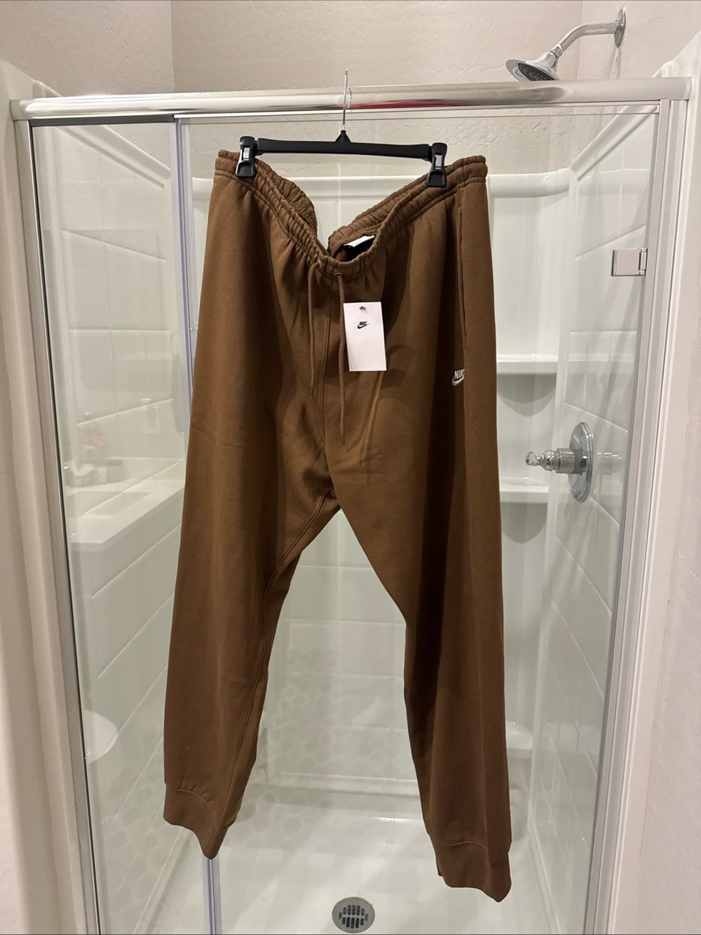 Nike Men’s Brown Fleece Jogger Pants